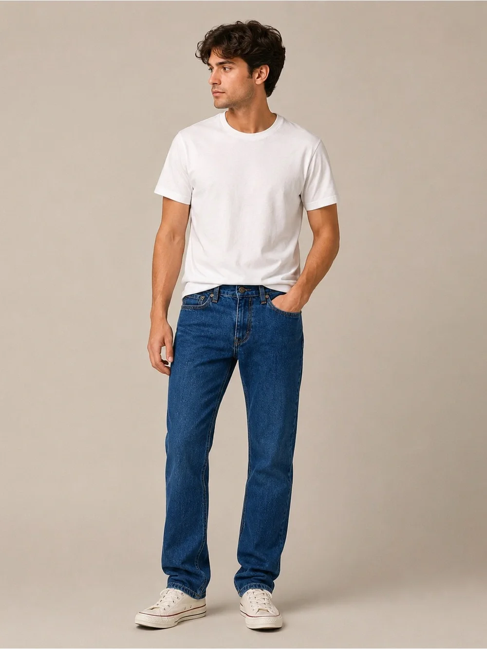 Levi’s‎ 514 Straight Fit Stretch Jeans Mens Medium Wash Denim 30x30